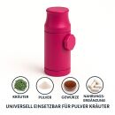 Aluminum Pink Portion Control Dispenser