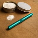 Ziehrohr Türkis 70 mm – Snuff Röhrchen