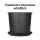 Blumentopf RUND 5 Liter 20 x 20 cm – Pflanztopf Grow