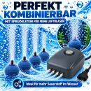 Grow Luftpumpe 360 L/h – Aquarienluftpumpe Grow