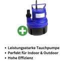 Tauchpumpe 11000 Liter/Stunde – Wasserpumpe Grow