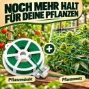 Pflanzendraht 50 Meter Rolle – Biegedraht Pflanzen