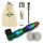 Colored Metal Pipe 10 cm – 5-Piece Set