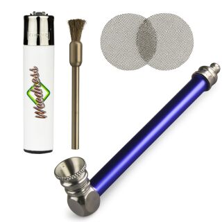 Metal Pipe 11 cm – 4-Piece Set