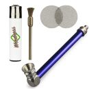 Metall Pfeife 11 cm – 4-teiliges Set