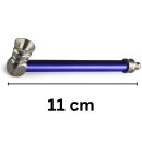 Metal Pipe 11 cm – 4-Piece Set