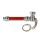 Metall Pfeife mit Schlüsselanhänger 7 cm