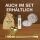 Mushroom Metall-Pfeife 9 cm – 3-teiliges Set