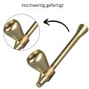 Mushroom Metall-Pfeife 9 cm – 4-teiliges Set
