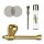 Mushroom Metall-Pfeife 9 cm – 4-teiliges Set
