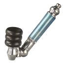 Schraub-Pfeife Schräg 10 cm Metall Kunststoff