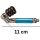 Angled Screw Pipe 10 cm Metal Plastic