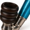 Angled Screw Pipe 10 cm Metal Plastic – 3-Piece Set