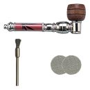 Schraub-Pfeife 12 cm Metall Kunststoff Holz –...