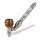 Angled Screw Pipe 13 cm Metal Plastic Wood