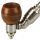 Angled Screw Pipe 13 cm Metal Wood – 5-Piece Set