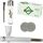 Glas-Pfeife mit Aktivkohlefilter 5-teiliges Set – Filterpfeife Glas Set
