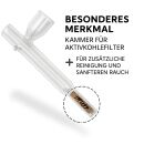 Glas-Pfeife für Aktivkohlefilter 2-teiliges Set...