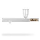 Glass Pipe with Activated Carbon Filter - 4-Piece Set - Glass Smoking Pipe Set