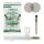 Glass Pipe with Activated Carbon Filter - 4-Piece Set - Glass Smoking Pipe Set