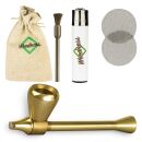 Holz Mushroompipe 5-teiliges Set – Pilz Pfeifen Set