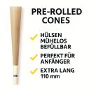 Vorgedrehte Joint Hülsen 64 x 110 mm – King Size Paper Hülsen