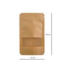 Kraft-Papier-Beutel Braun 50 Stück 14 x 8,5 cm...