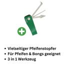 Green Bong & Pipe Stuffer – Stuffer for Smoking Accessories