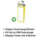Clipper Feuerzeug Ständer – Feuerzeug Präsentation