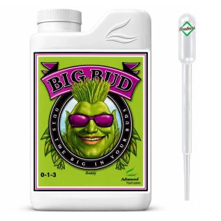 Advanced Nutrients Big Bud 1 Liter – Bloom Booster for Maximum Yield