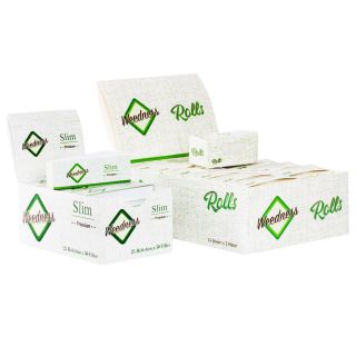 Endless Paper Rolls 24 Booklets Rolls Box + Filter Tips Box