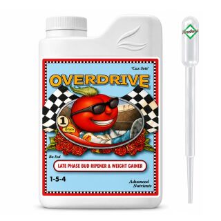 Advanced Nutrients Overdrive 500 ml – Bloom Booster for Late Flowering Phase