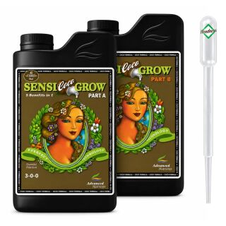 Advanced Nutrients Sensi Coco Grow A&B 1 Liter – Coco Growth Nutrient A&B