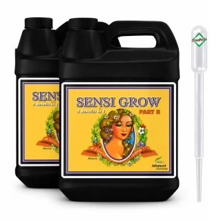 Advanced Nutrients Sensi Grow A&B 10 Liters – Two-Part Growth Nutrient