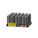 Clipper Feuerzeug Metall Hülle Micro Carbon