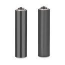 1x Clipper Metal Case Carbon – Lighter Protective Sleeve