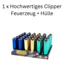 1x Clipper Metall Hülle Micro Solid Mix –...