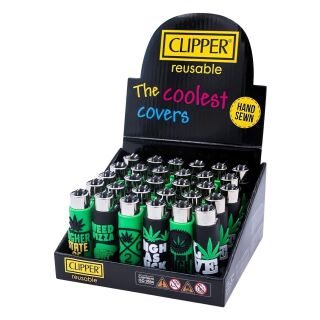 1x Clipper Silicone Case Weed Statements FF – Lighter Protective Sleeve