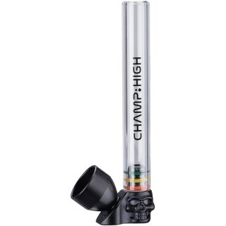 Skull Pipe 9.5 cm – Glass Pipe with Skull Design