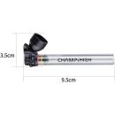 Glas Pfeife Skull Pipe 9,5 cm – Design Totenkopf...