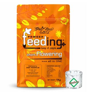 Green House Feeding Short Flowering 1 kg – Dünger für schnellblühende Pflanzen