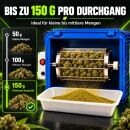 Elektrische Pollenmaschine – 150 Gramm Kapazität, 150 µm Sieb, regelbar