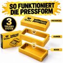Qnubu Rosin Press Mold 5x10 cm - For Rosin Extraction