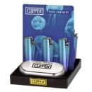 1 x Clipper Feuerzeug Blue Gradient Spezial Edition