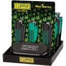1 x Clipper Feuerzeug Mini Leaves Spezial Edition
