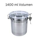 Luftdichter Metall Behälter 1400 ml –...