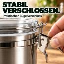 Airtight Metal Container 1400 ml – Aroma Storage Canister