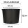 Blumentopf RUND 40 Liter – Ø 42 cm x H 32 cm Rund & robust, Schwarz, Hartkunststoff