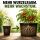 Blumentopf RUND 40 Liter – Ø 42 cm x H 32 cm Rund & robust, Schwarz, Hartkunststoff