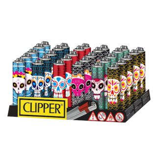 1x Clipper Metall Hülle Micro Mexican Life – Feuerzeug Hülle